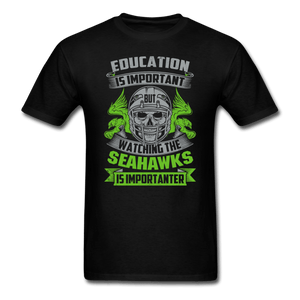 Education is Important T-Shirt - black