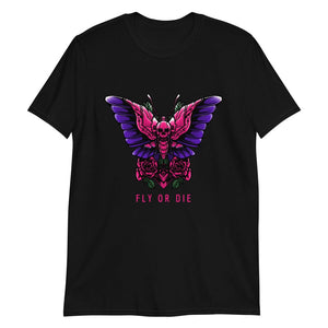Fly Or Die - Skull T-Shirt