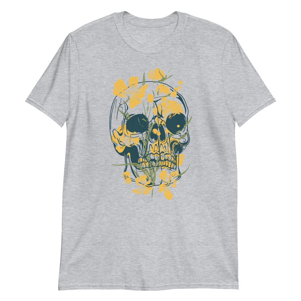 Skull Light Yellow - T-Shirt