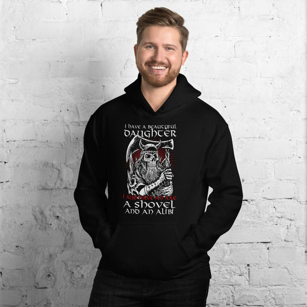 I Have A Beautiful Daughter - Skull Hoodie - up to 5XL