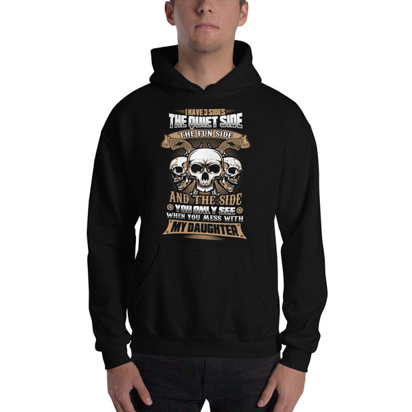 I Have 3 Sides - Skull Hoodie - up to 5XL