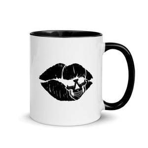 Skull Lip - Skull Mug With Black Color Inside