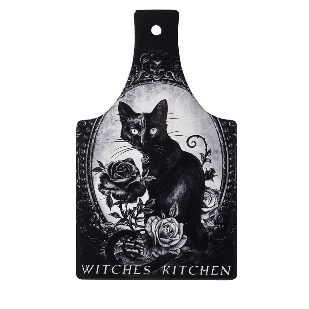 Black Cat's Witches Kitchen Cutting Board